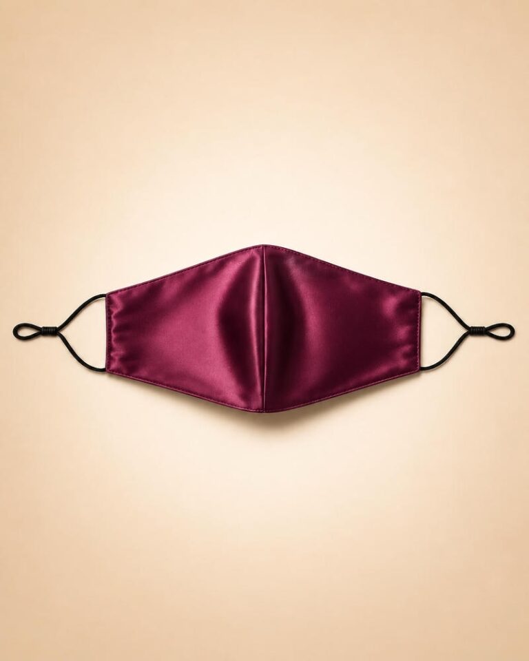 Burgundy Face Mask