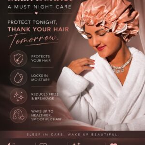 Reversible Satin Bonnet